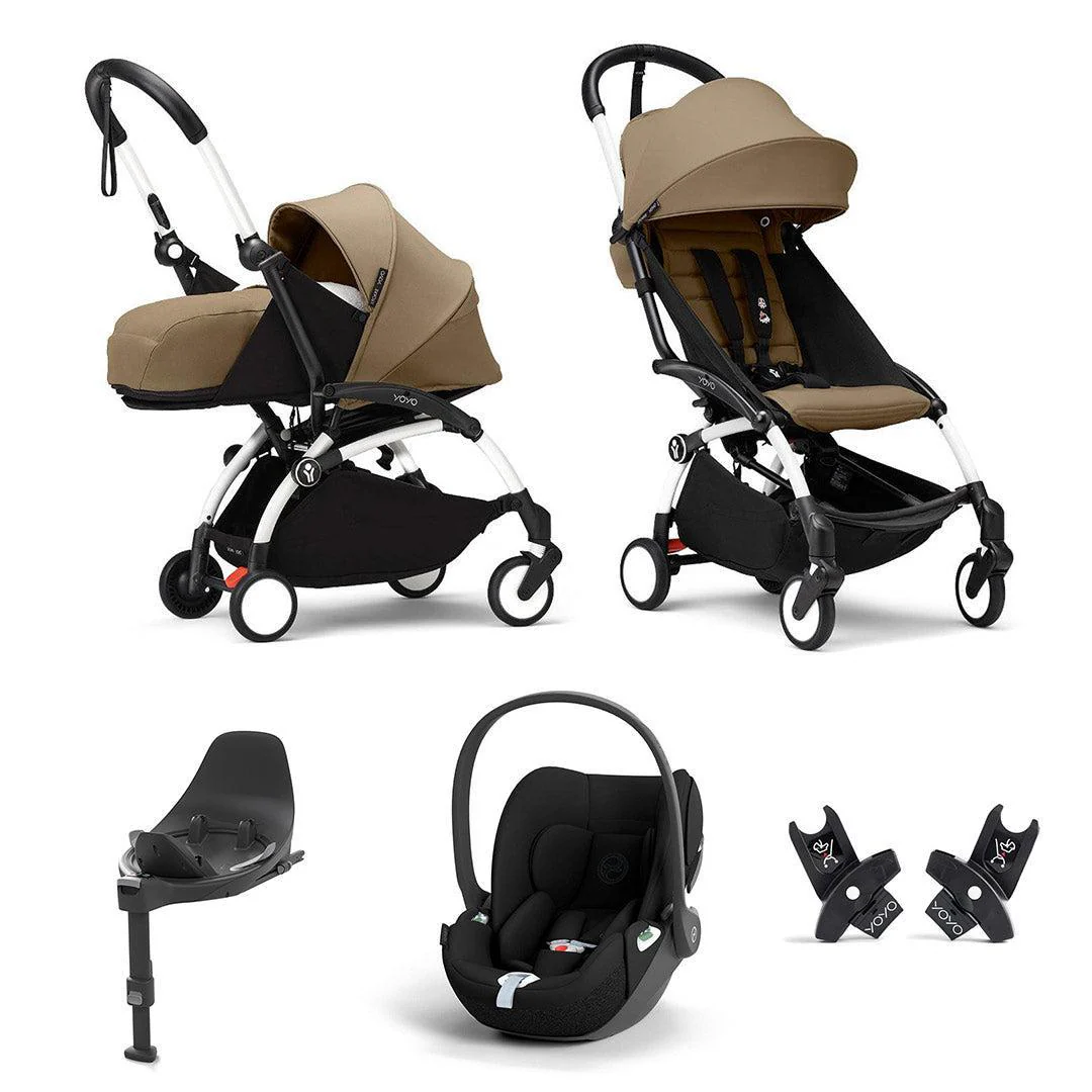 Stokke YOYO3 Newborn to Toddler Cloud T Travel System - Image 11