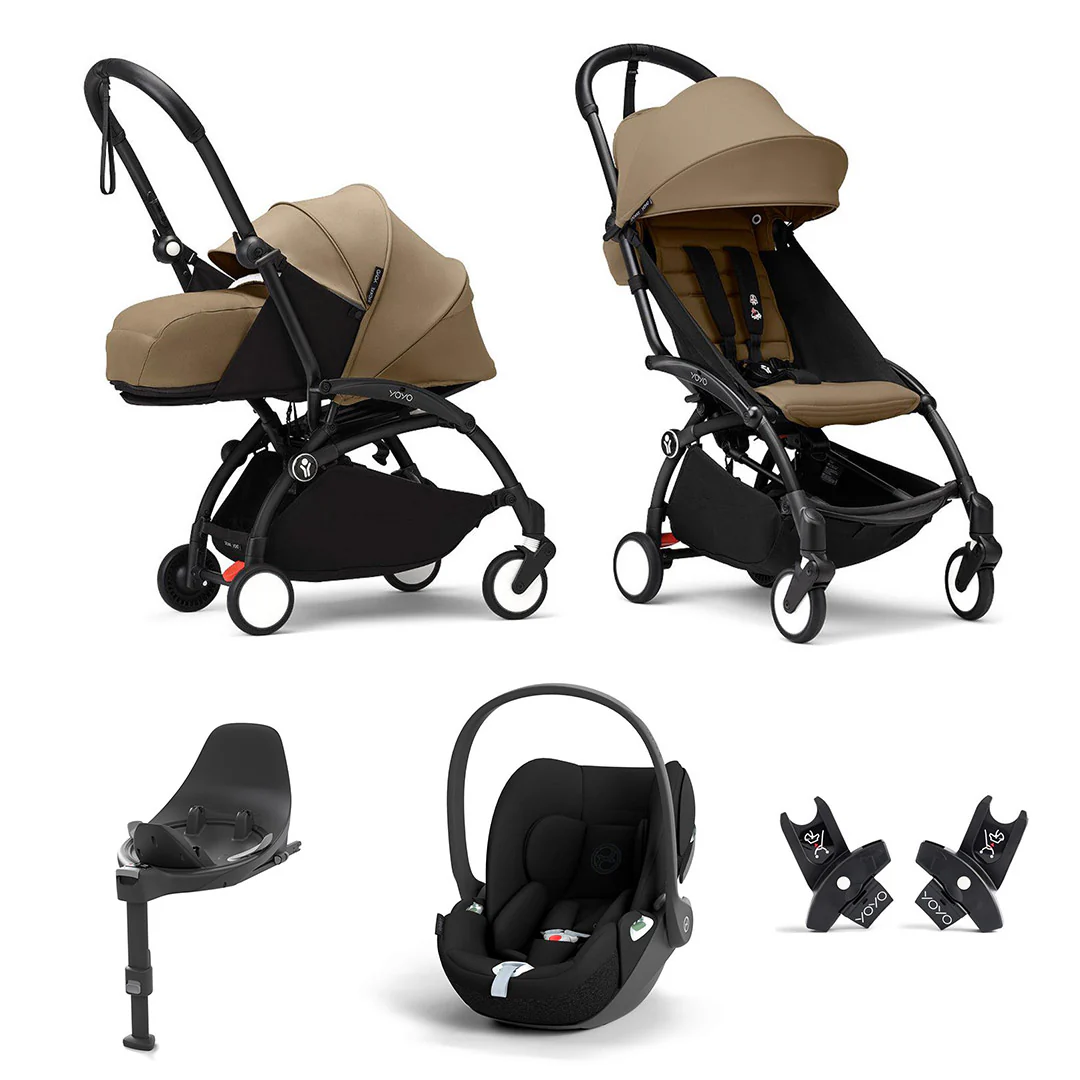 Stokke YOYO3 Newborn to Toddler Cloud T Travel System - Image 12