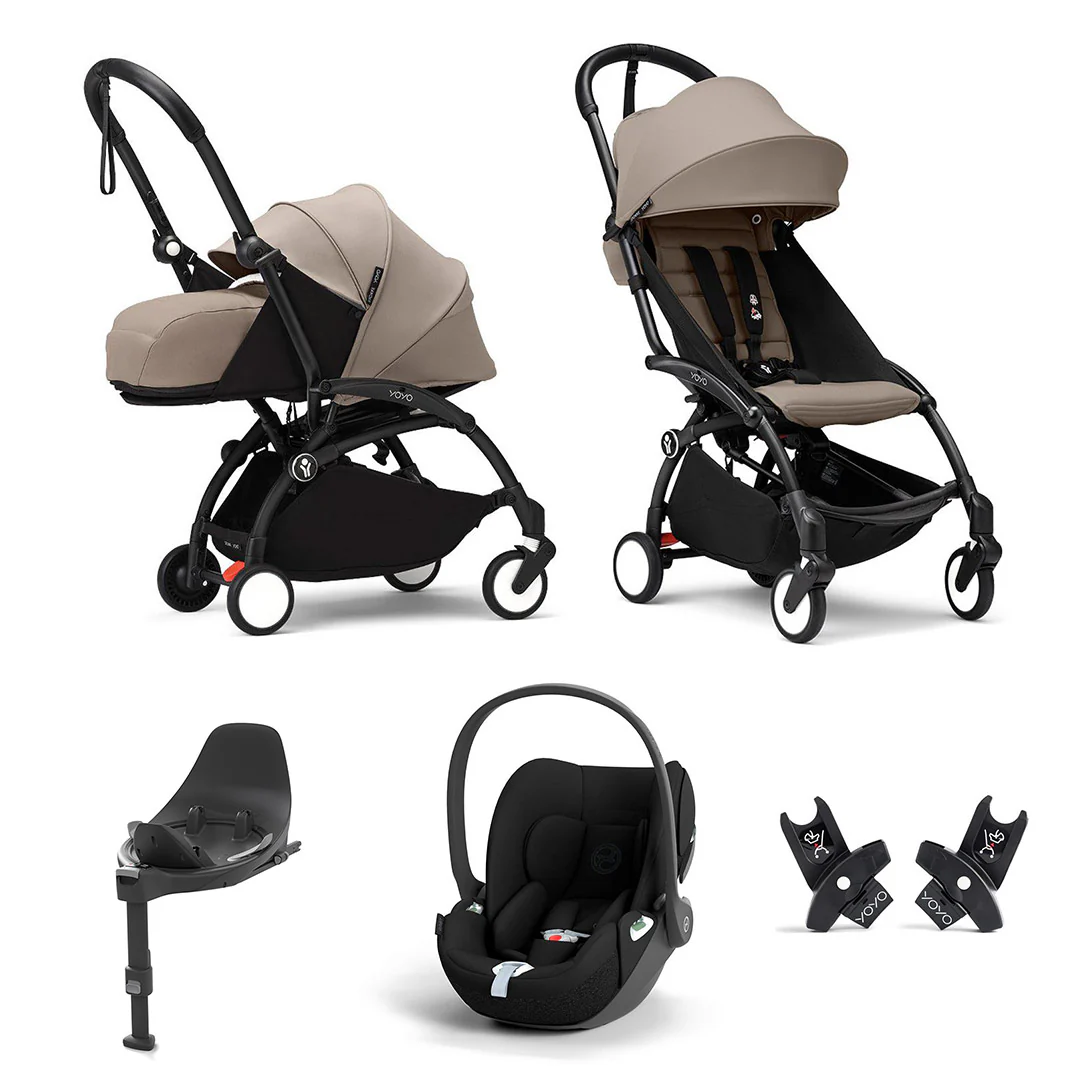Stokke YOYO3 Newborn to Toddler Cloud T Travel System - Image 13