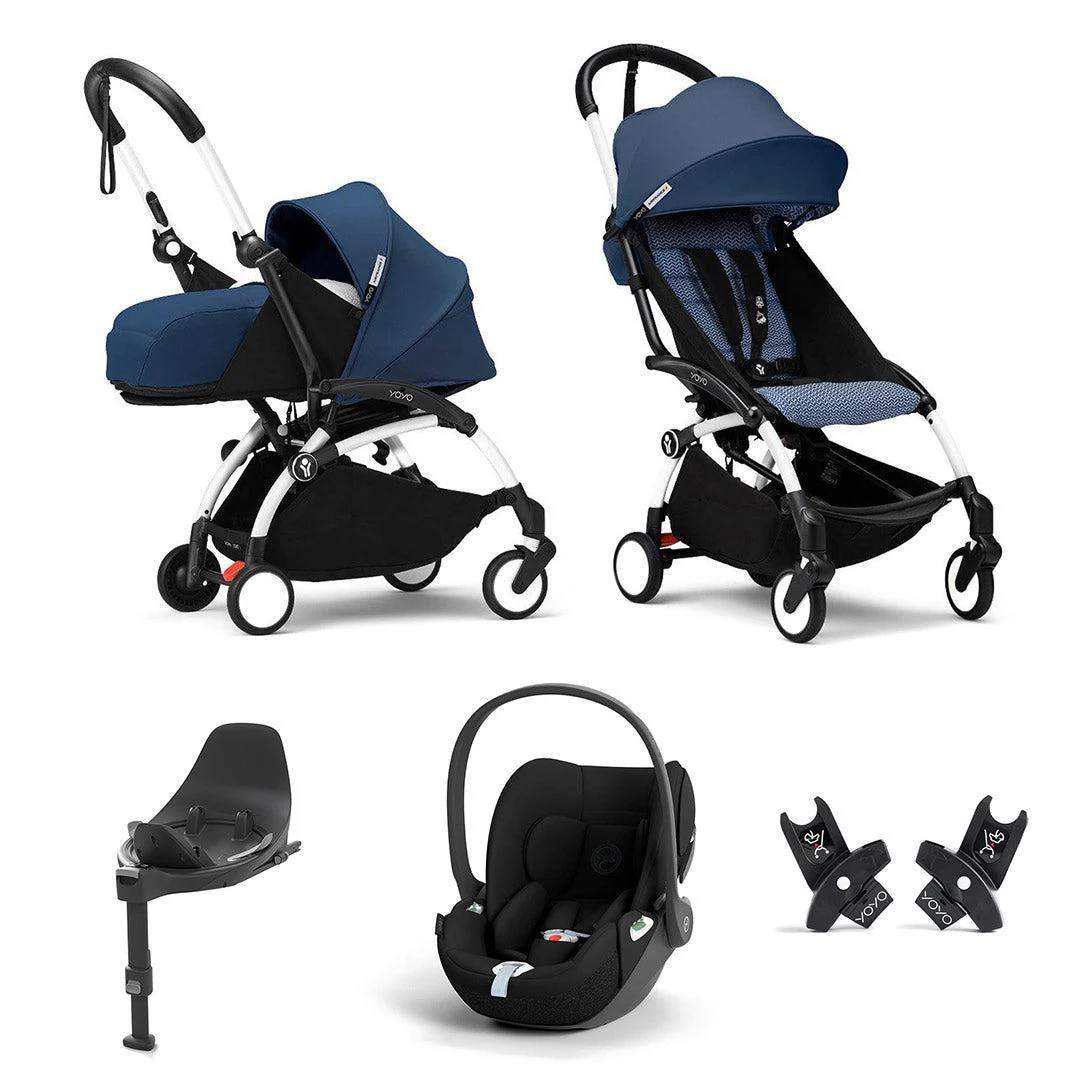 Stokke YOYO3 Newborn to Toddler Cloud T Travel System - Image 16