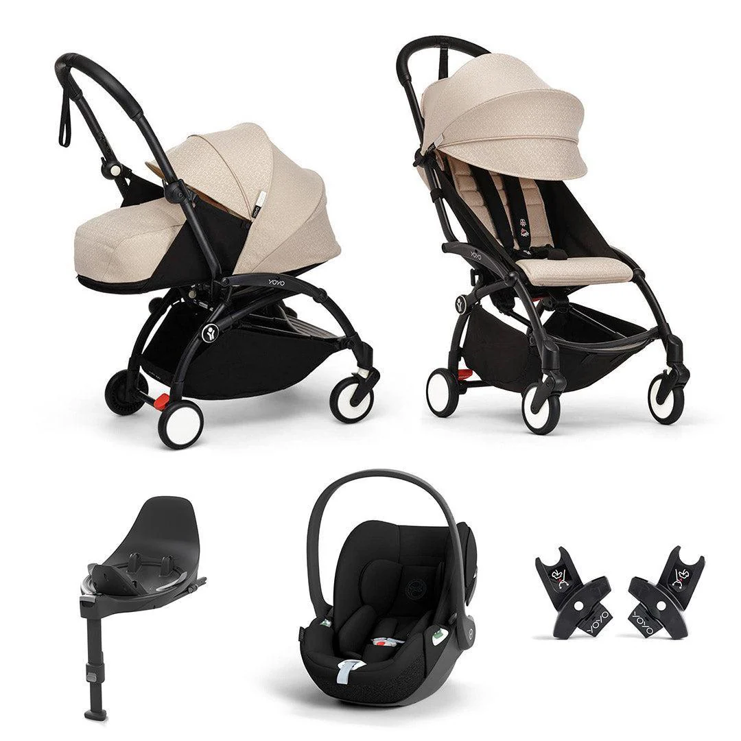 Stokke YOYO3 Newborn to Toddler Cloud T Travel System - Image 17