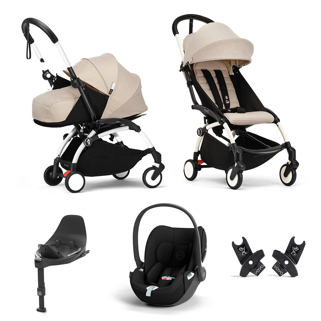 Stokke YOYO3 Newborn to Toddler Cloud T Travel System - Image 18