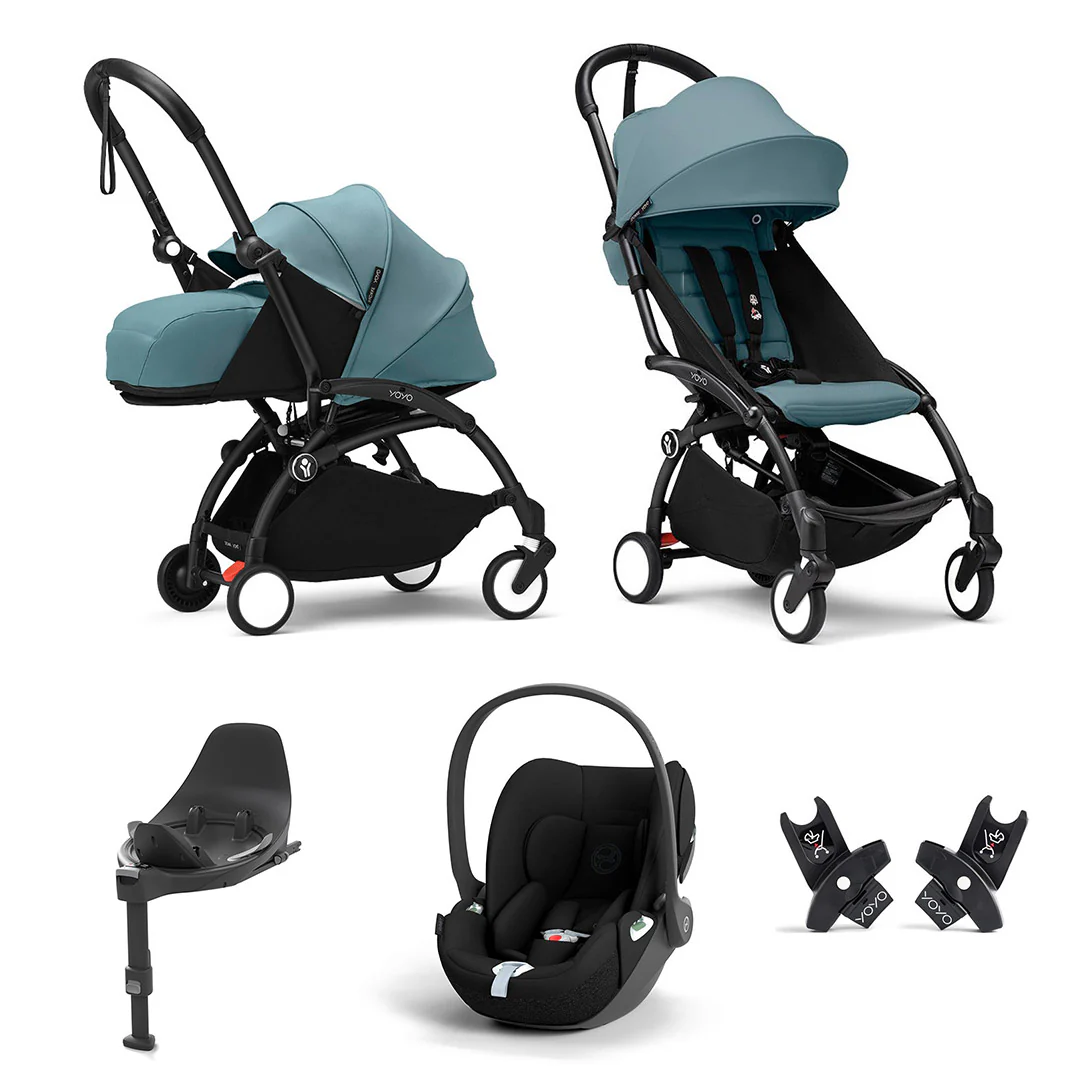 Stokke YOYO3 Newborn to Toddler Cloud T Travel System - Image 3
