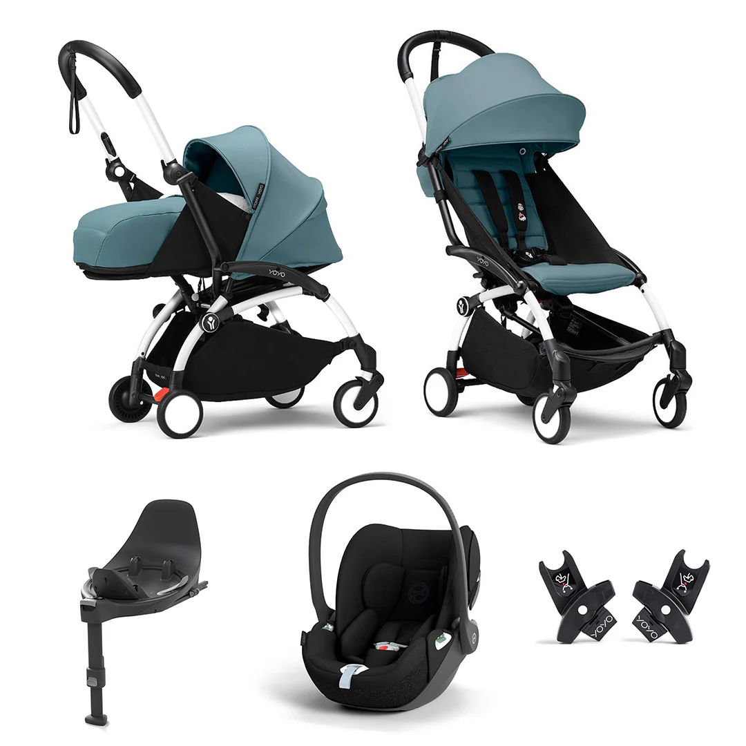 Stokke YOYO3 Newborn to Toddler Cloud T Travel System - Image 4