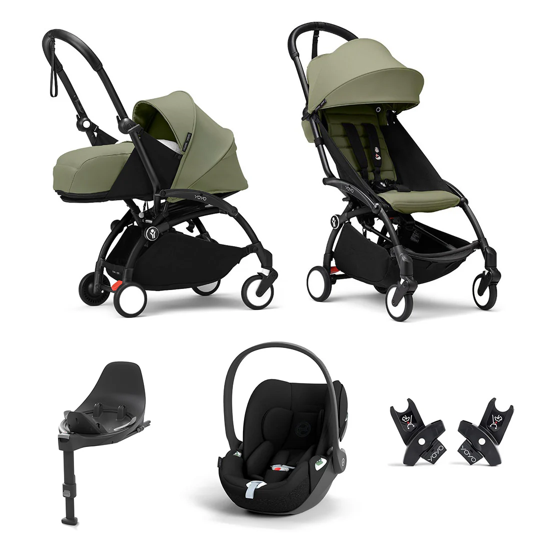 Stokke YOYO3 Newborn to Toddler Cloud T Travel System - Image 7