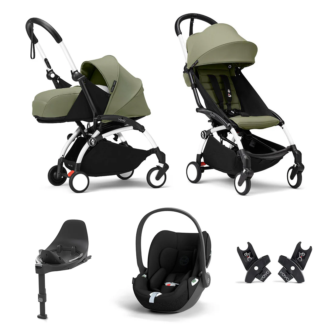 Stokke YOYO3 Newborn to Toddler Cloud T Travel System - Image 8