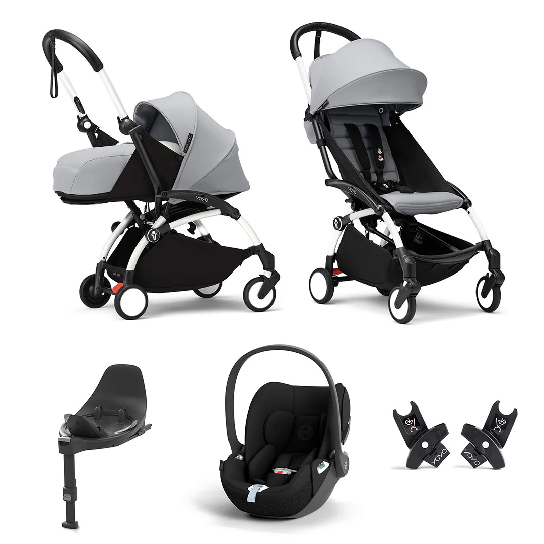 Stokke YOYO3 Newborn to Toddler Cloud T Travel System - Image 9