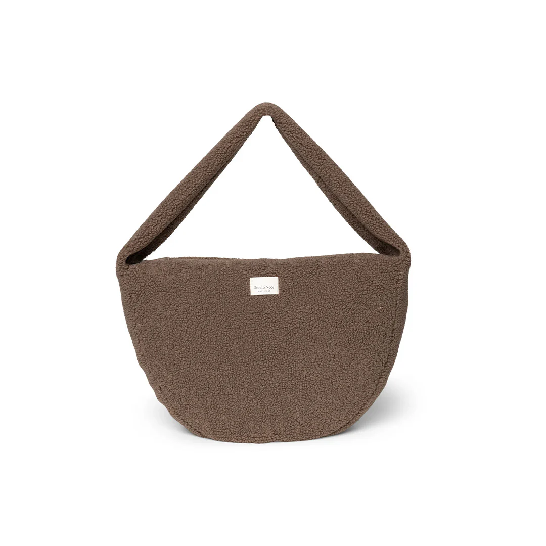 Studio Noos Brown Teddy Cross Body Bag - Brown