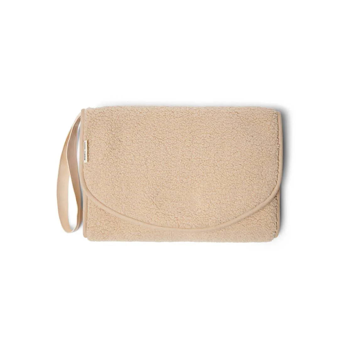 Studio Noos Ecru Teddy Changing Mat Plus - Ecru