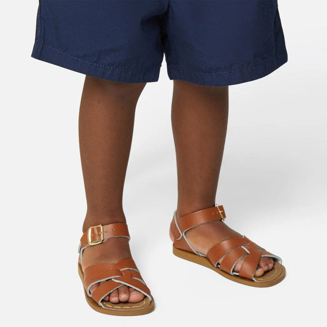 Salt-Water Kid's Sandals - Original - Tan - Image 2