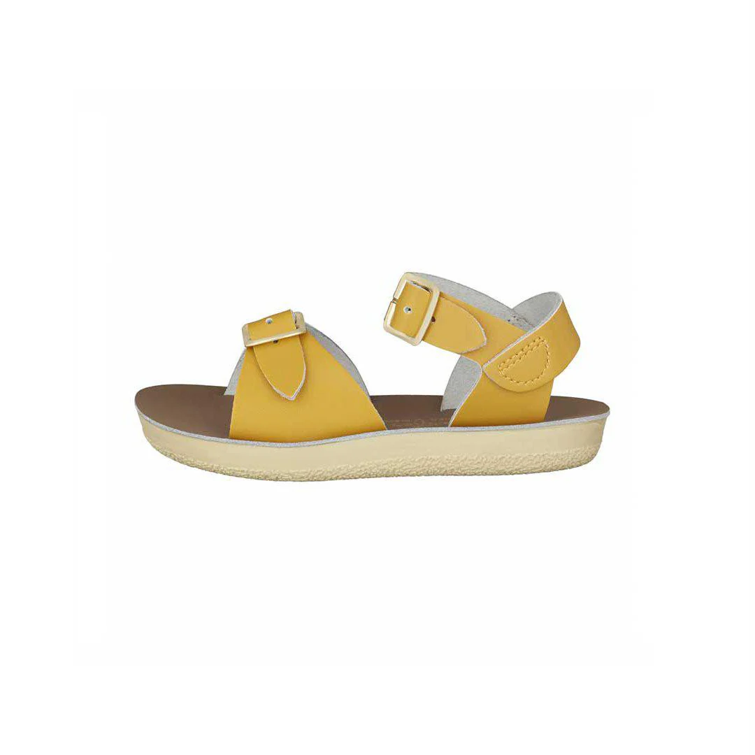 Salt-Water Sun-San Kid's Sandals - Surfer - Mustard - Image 4