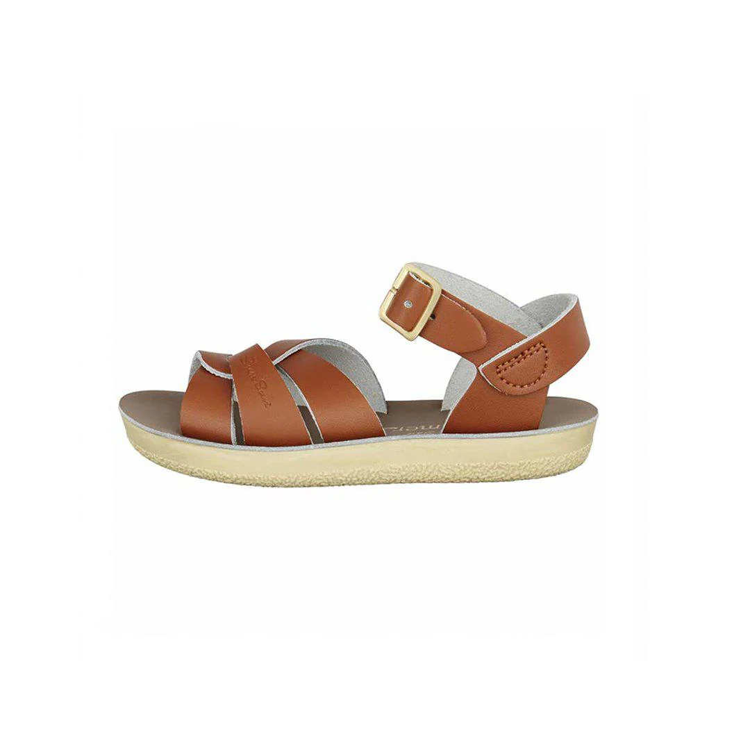 Salt-Water Sun-San Kid's Sandals - Swimmer - Tan - Image 4