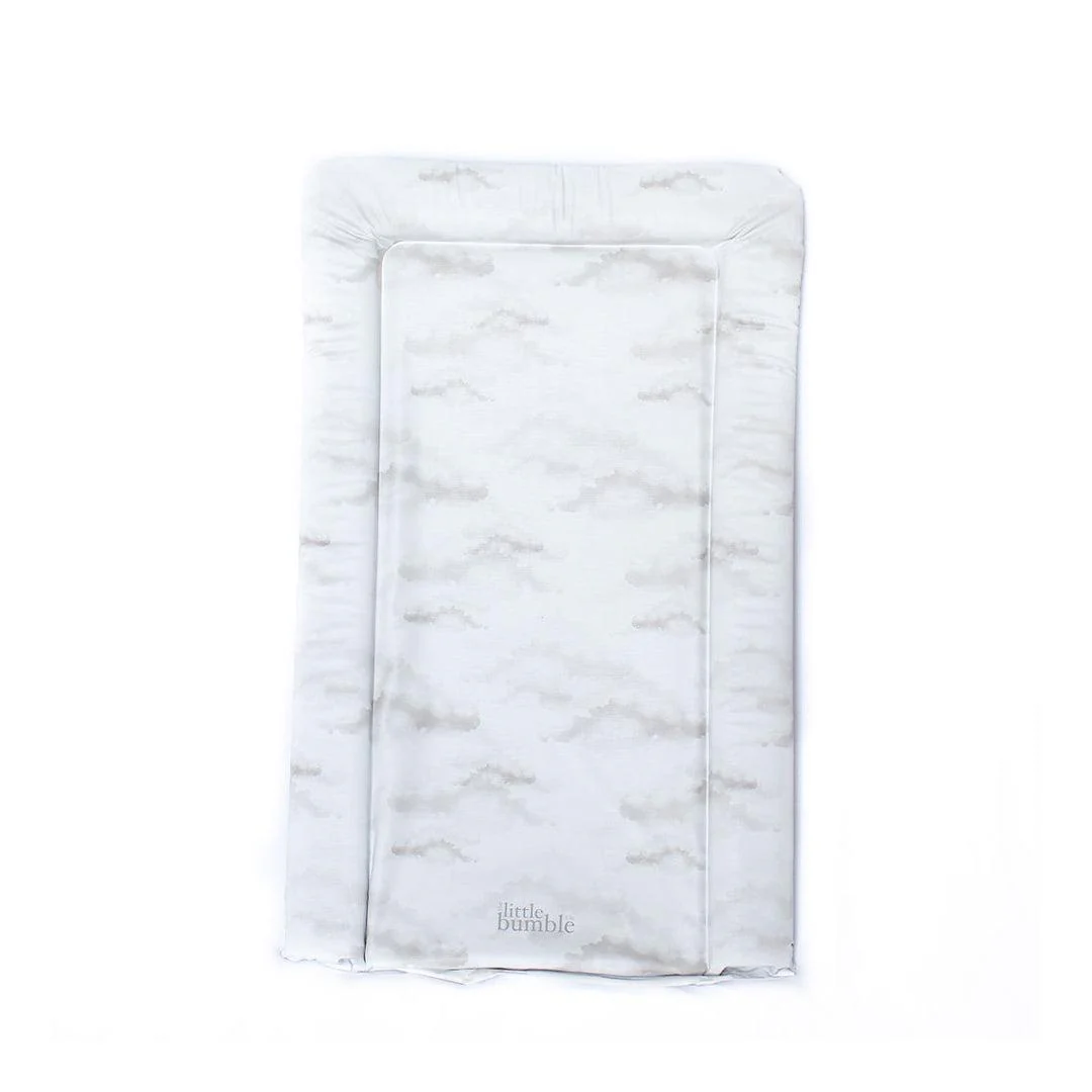 The Little Bumble Co. Standard Changing Mat - Beige Clouds