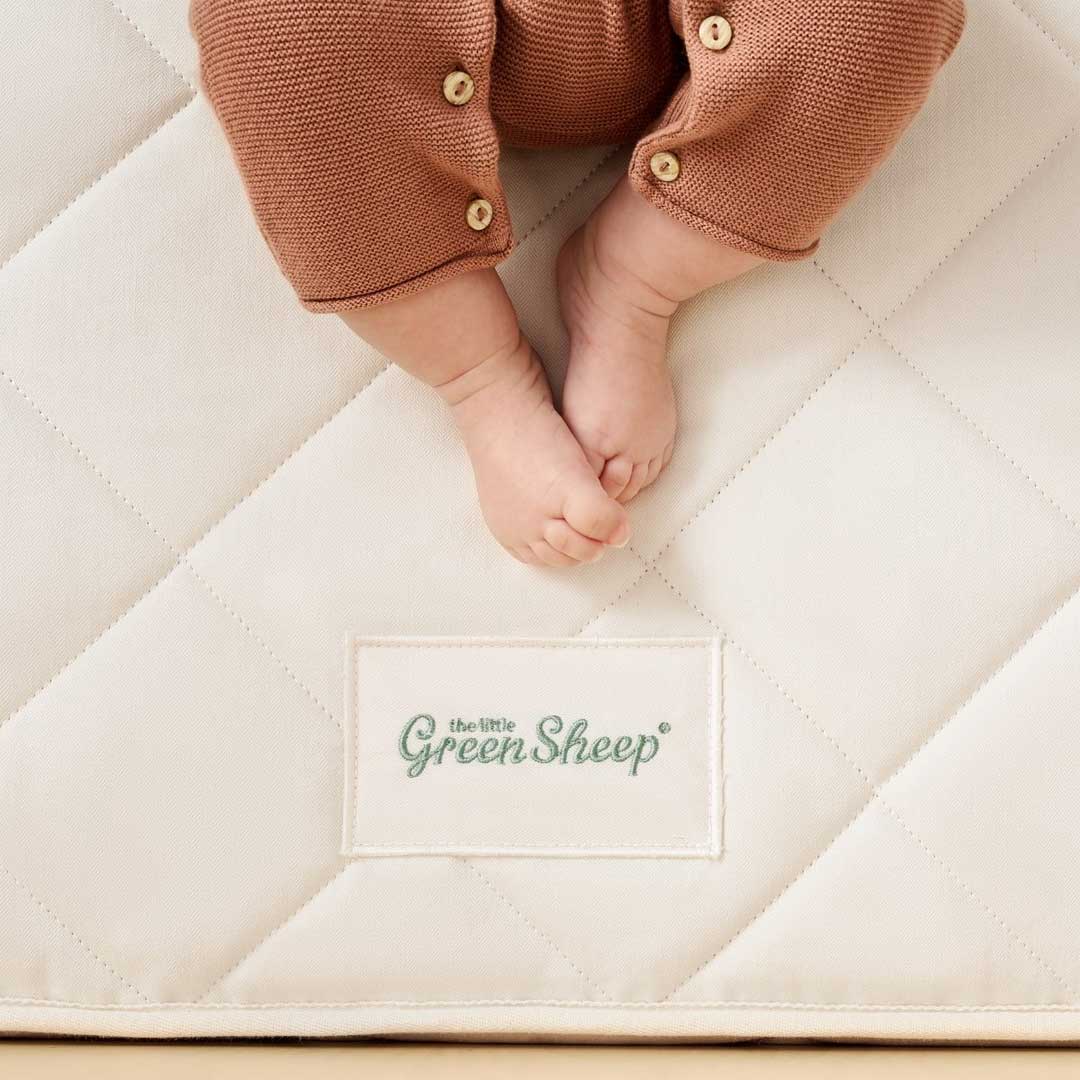 The Little Green Sheep Twist Natural Cot Mattress 70x132cm - Image 2