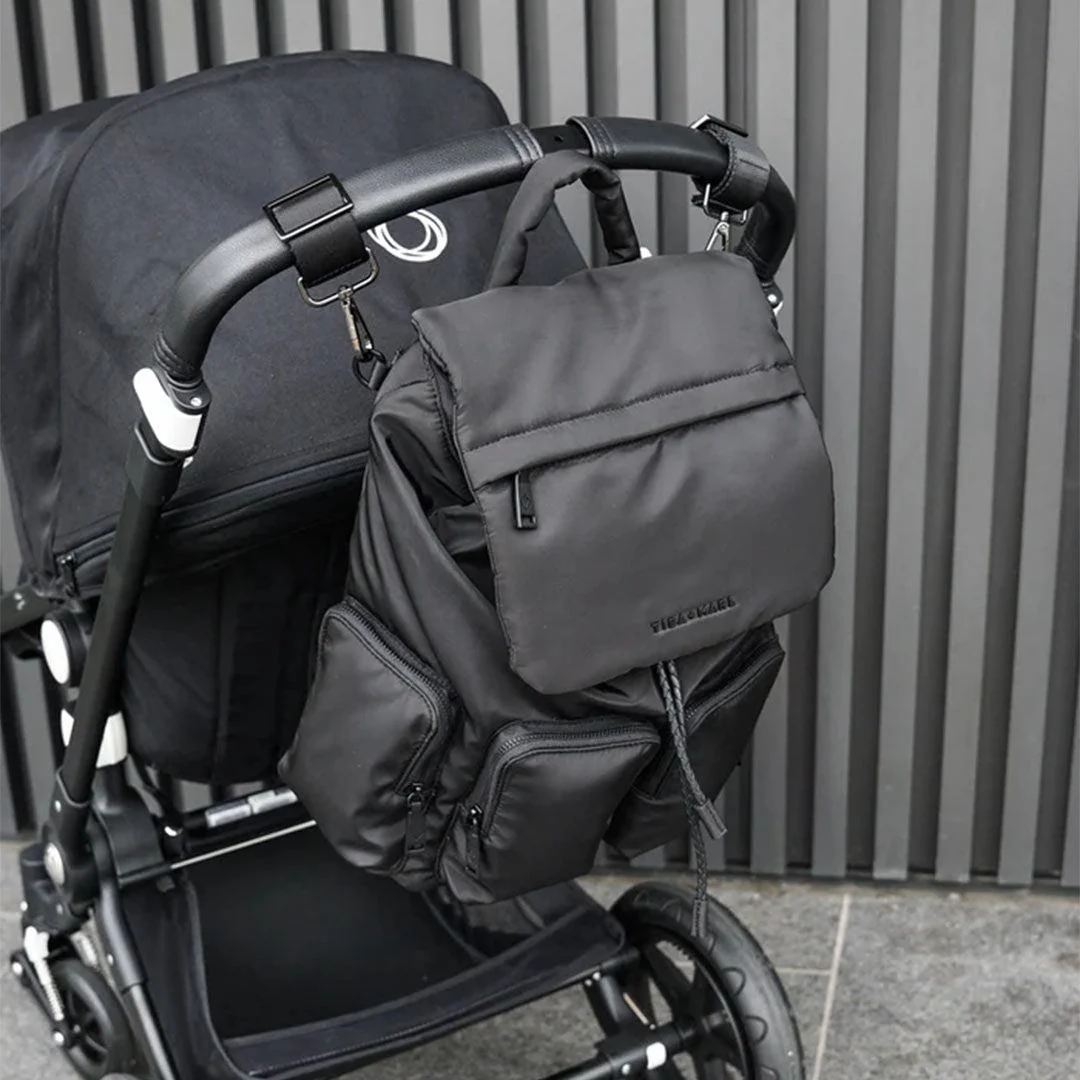 TIBA + MARL Alto Changing Backpack - Black - Image 6
