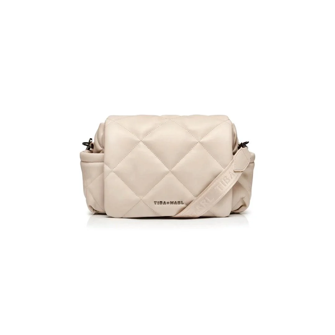 TIBA + MARL Nova Eco Compact Quilted Changing Bag - Oyster