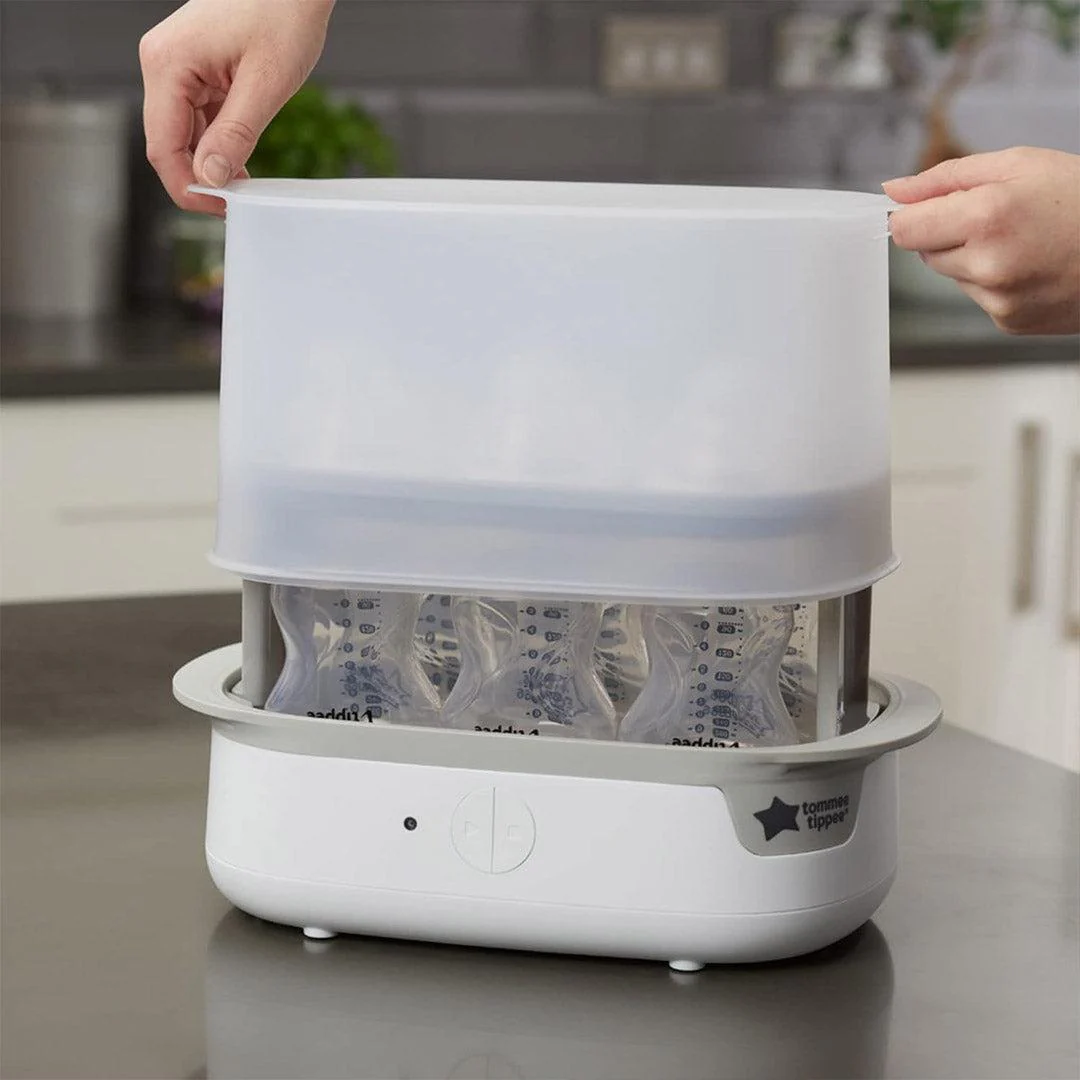 Tommee Tippee Electric Steam Steriliser - White - Image 2