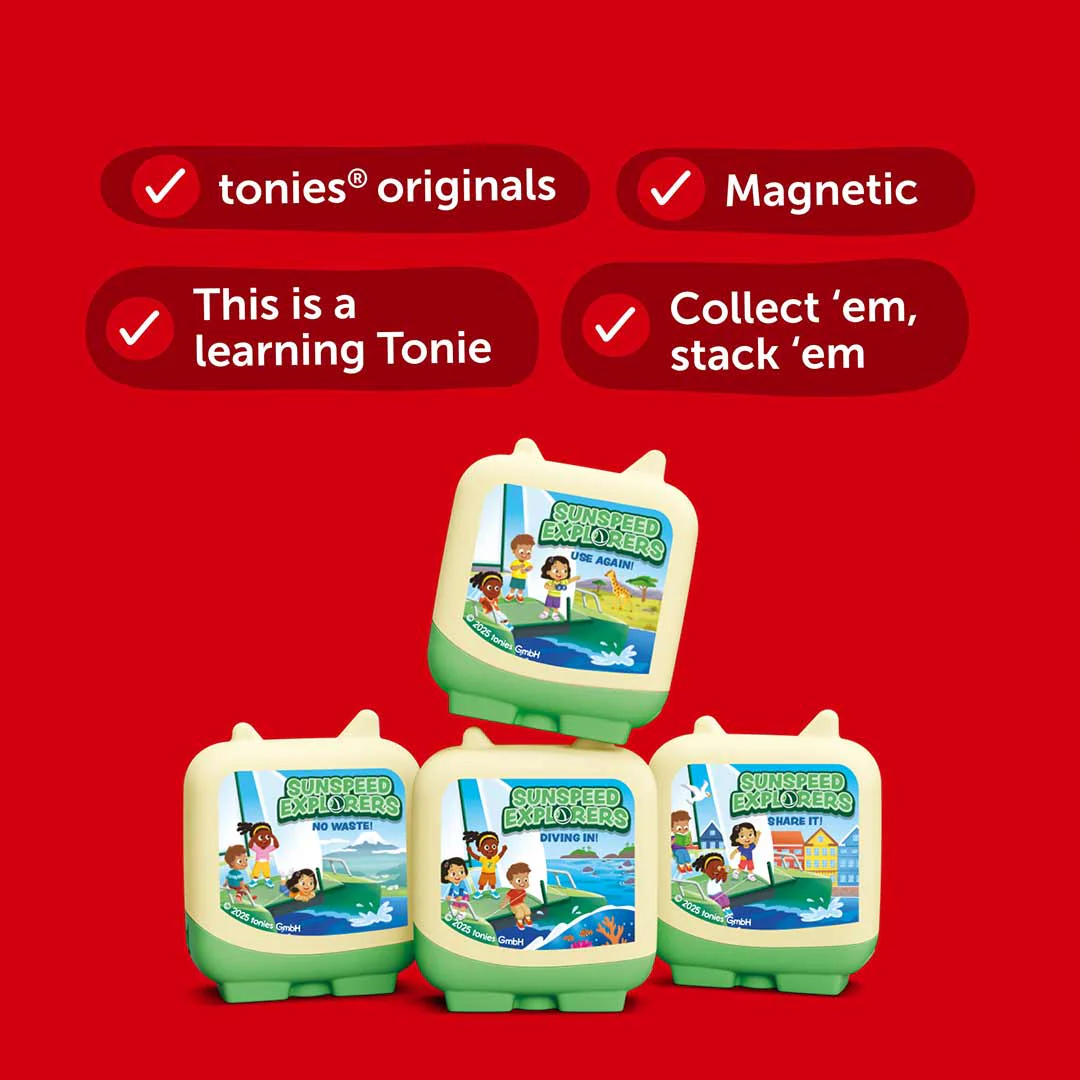 Tonies Clever Pocket: Sunspeed Explorers - 4 Pack - Image 3