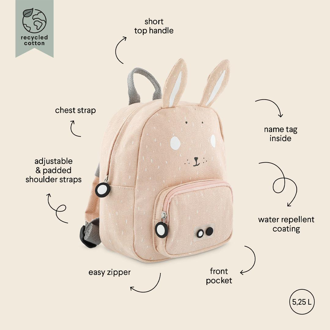 Trixie Small Backpack - Mrs Rabbit - Image 2