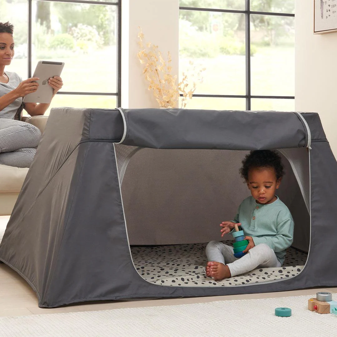 Tutti Bambini CoZee Go Day + Night Bundle - Oak/Charcoal - Image 4