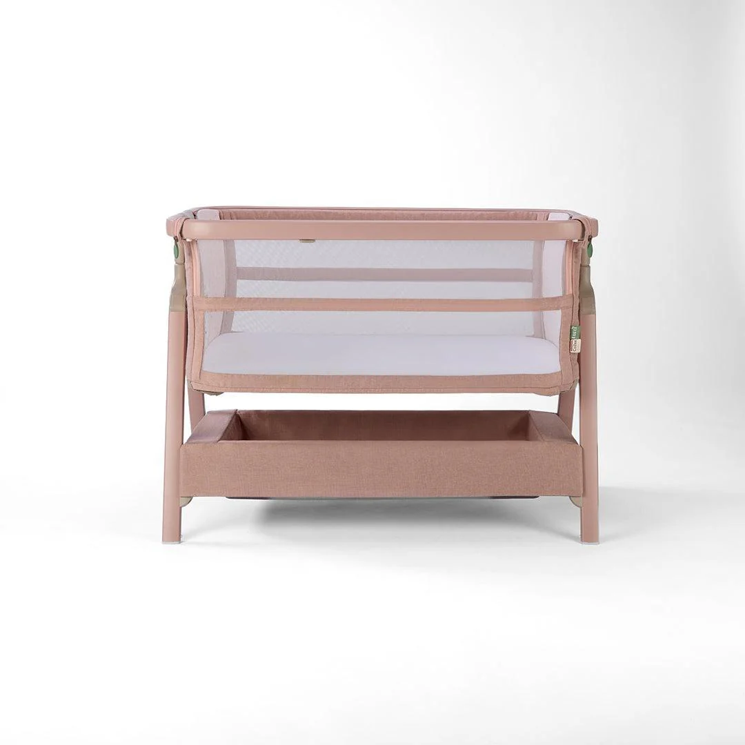 Tutti Bambini Cozee Zen Bedside Crib - Blush - Image 12