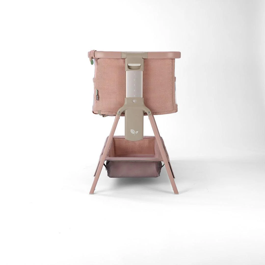 Tutti Bambini Cozee Zen Bedside Crib - Blush - Image 15