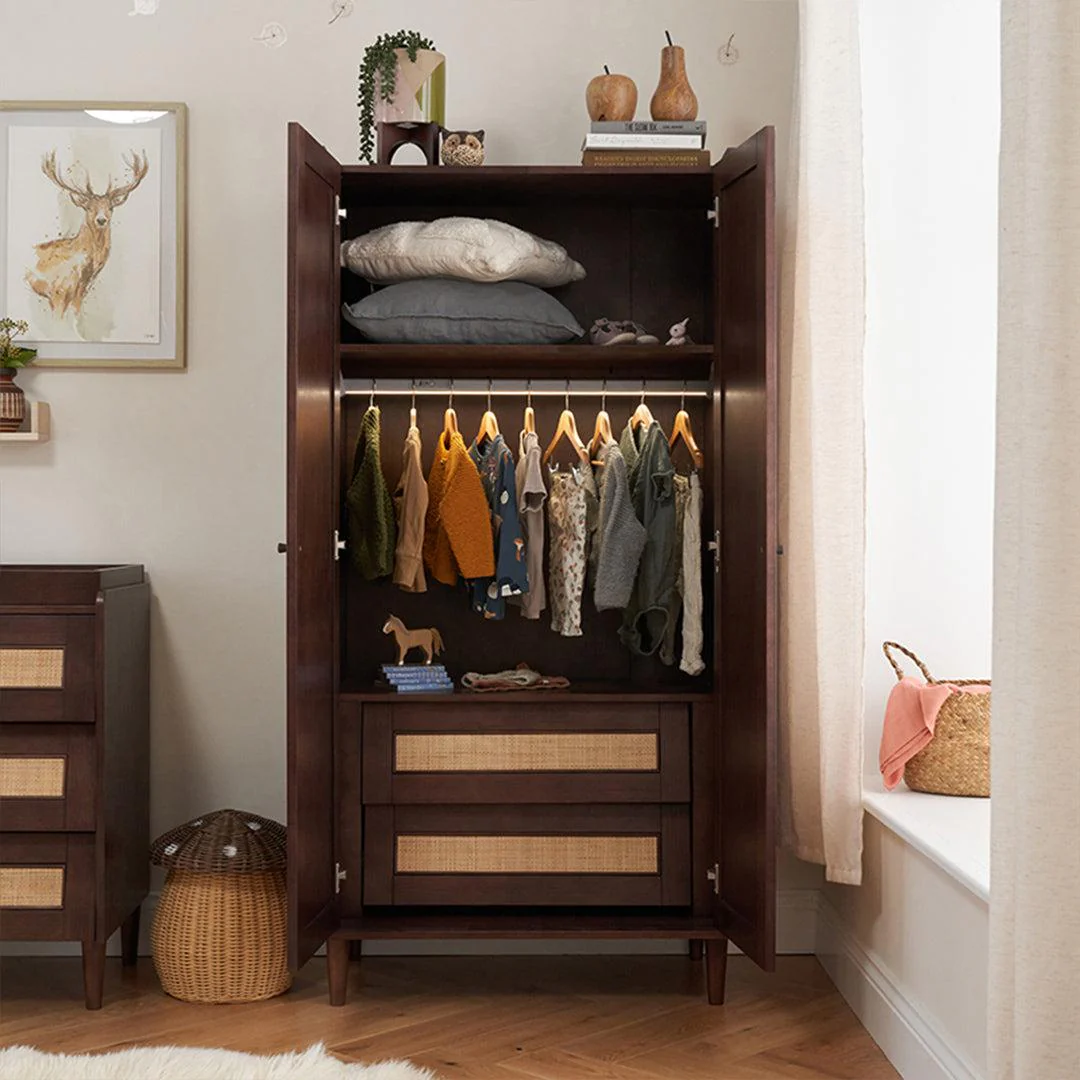 Tutti Bambini Japandi 2 Piece Room Set - Warm Walnut - Image 10