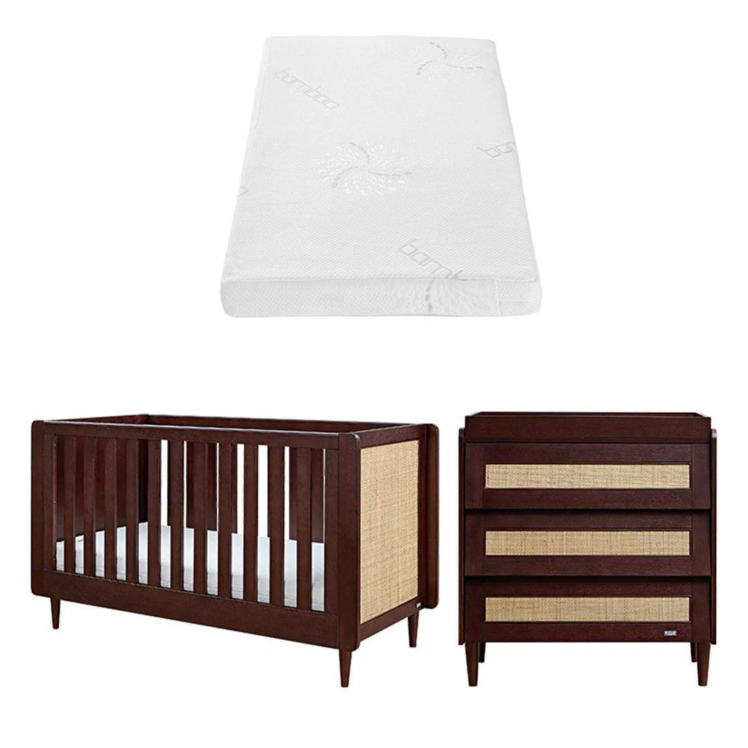 Tutti Bambini Japandi 2 Piece Room Set - Warm Walnut - Image 14