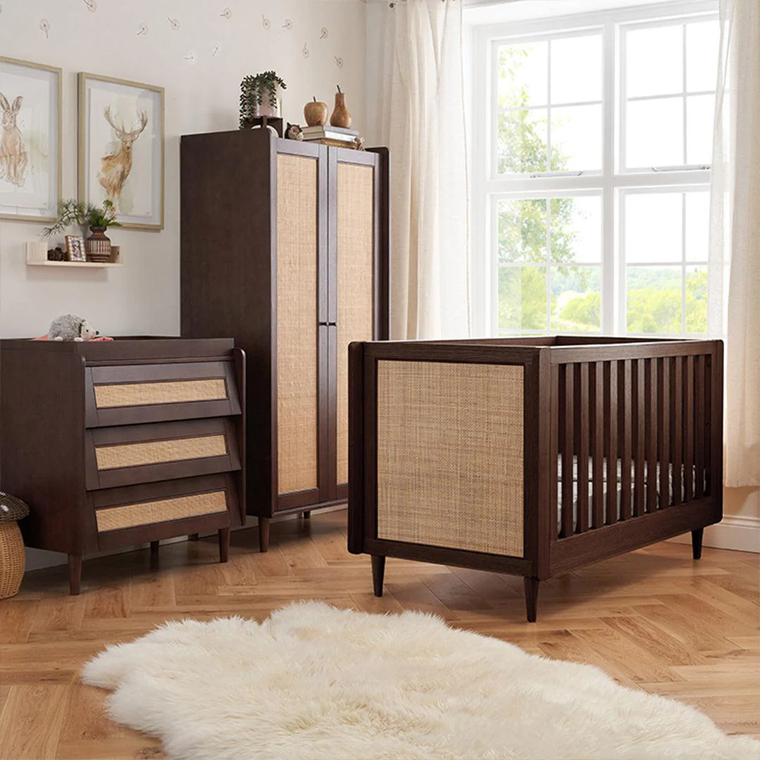 Tutti Bambini Japandi 3 Piece Room Set - Warm Walnut - Image 2
