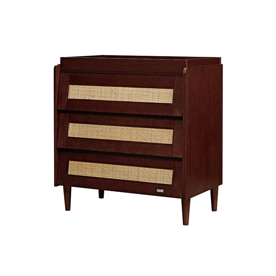 Tutti Bambini Japandi Chest Changer  - Warm Walnut - Image 6