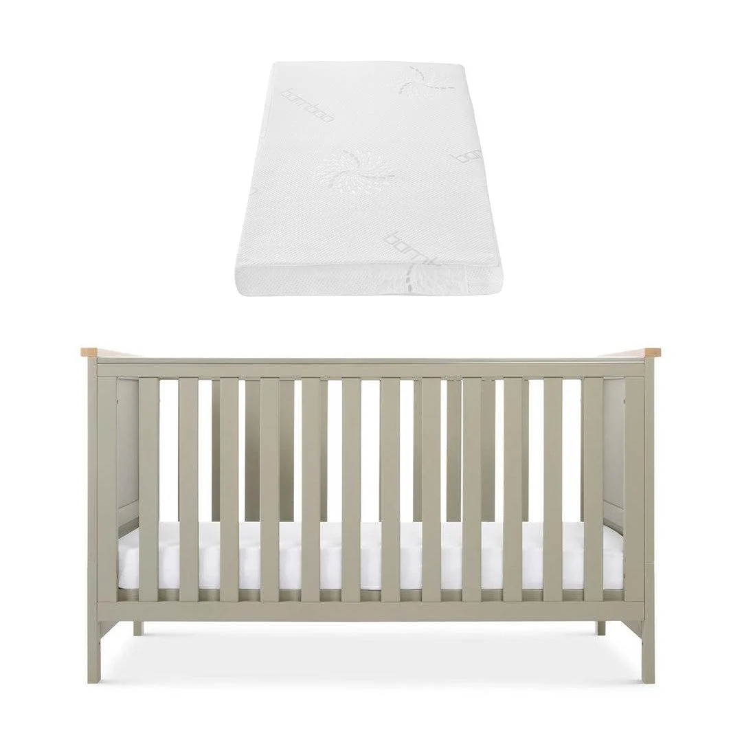 Tutti Bambini Misha Cot Bed - Sage / Golden Oak - Image 21