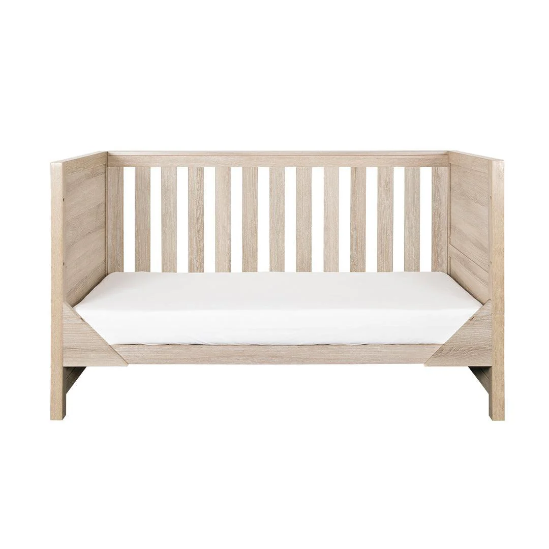 Tutti Bambini Modena 3 in 1 Cot Bed - Oak - Image 8