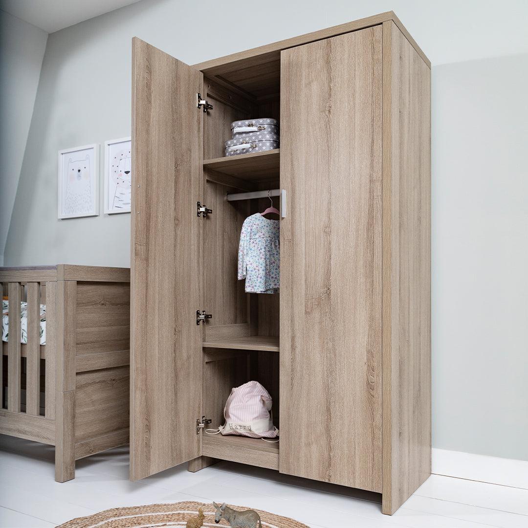 Tutti Bambini Modena Wardrobe - Oak - Image 4