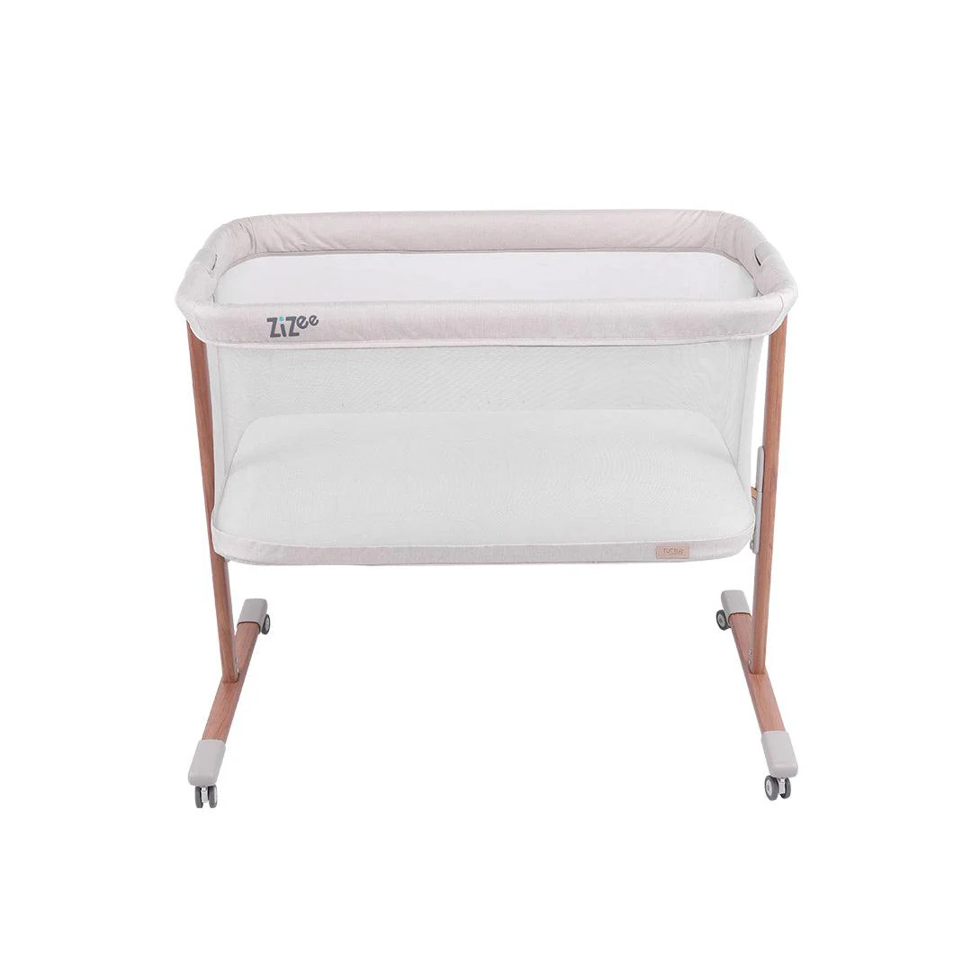 Tutti Bambini ZiZee Essential Crib - Scandinavian Walnut/Ecru - Image 8