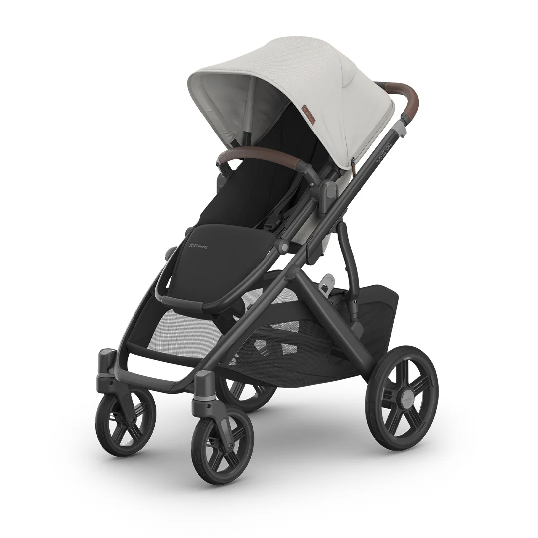 UPPAbaby Vista V3 Pushchair - Savannah - Pearl Grey - Image 2