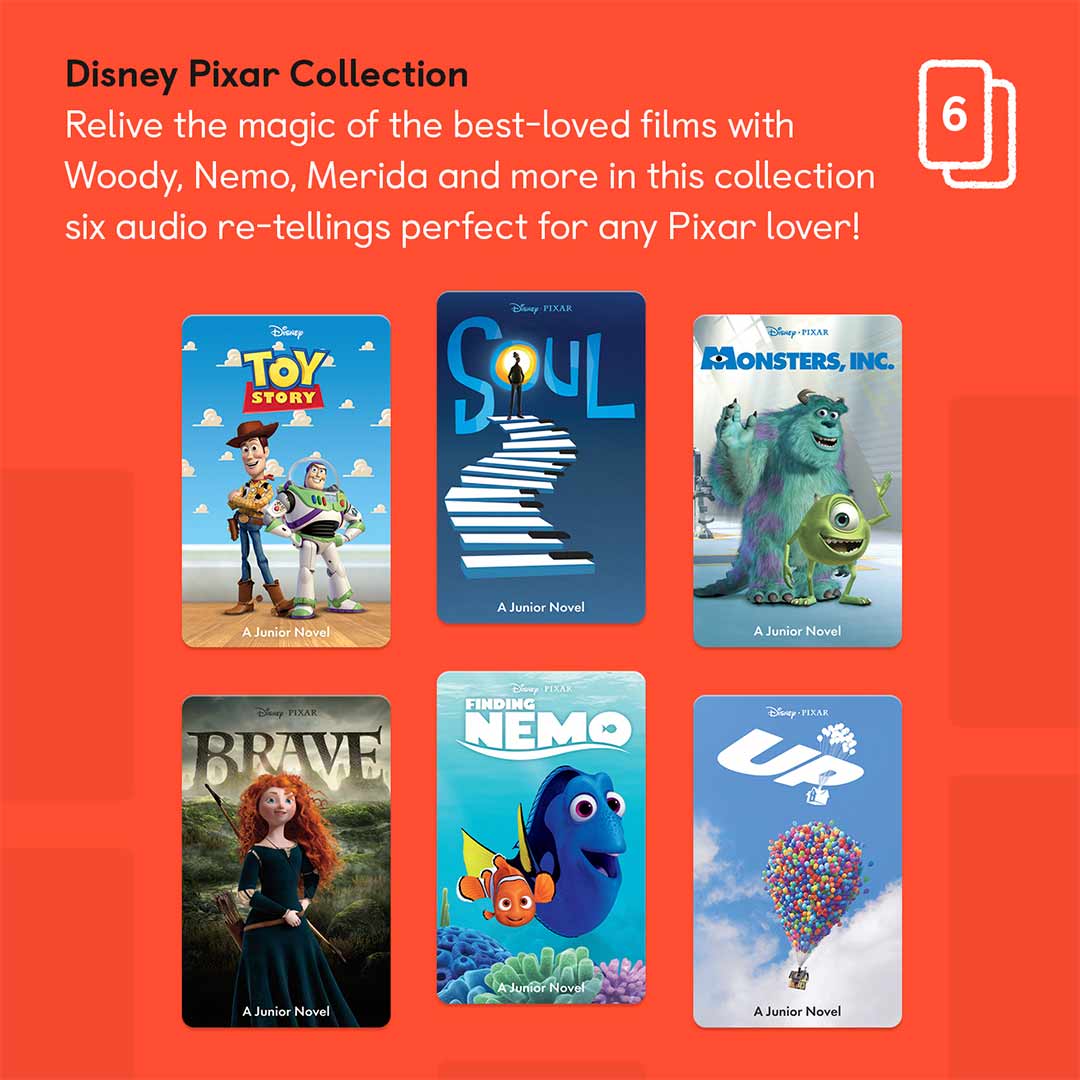 Yoto Card Multipack - Disney Pixar Audio Collection - Image 2